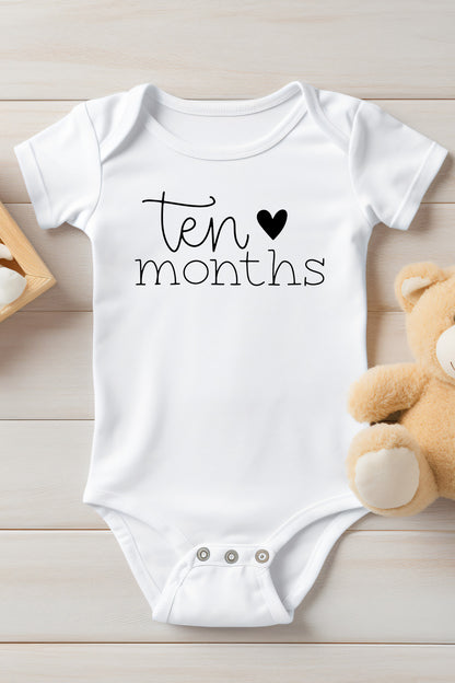 Ten Months Baby Bodysuit