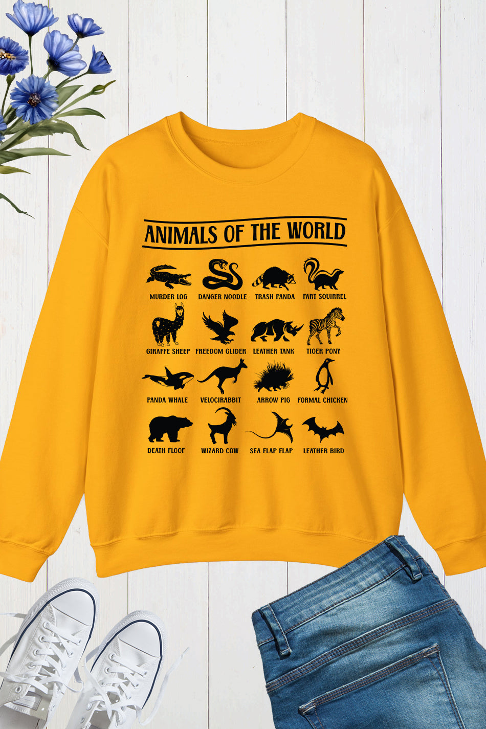 Animals of the World Sweatshirt