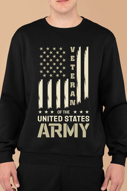 Patriotic U.S Army Veteran Sweatshirt