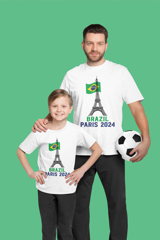 Brazil Olympics Supporter Paris 2024 T Shirt