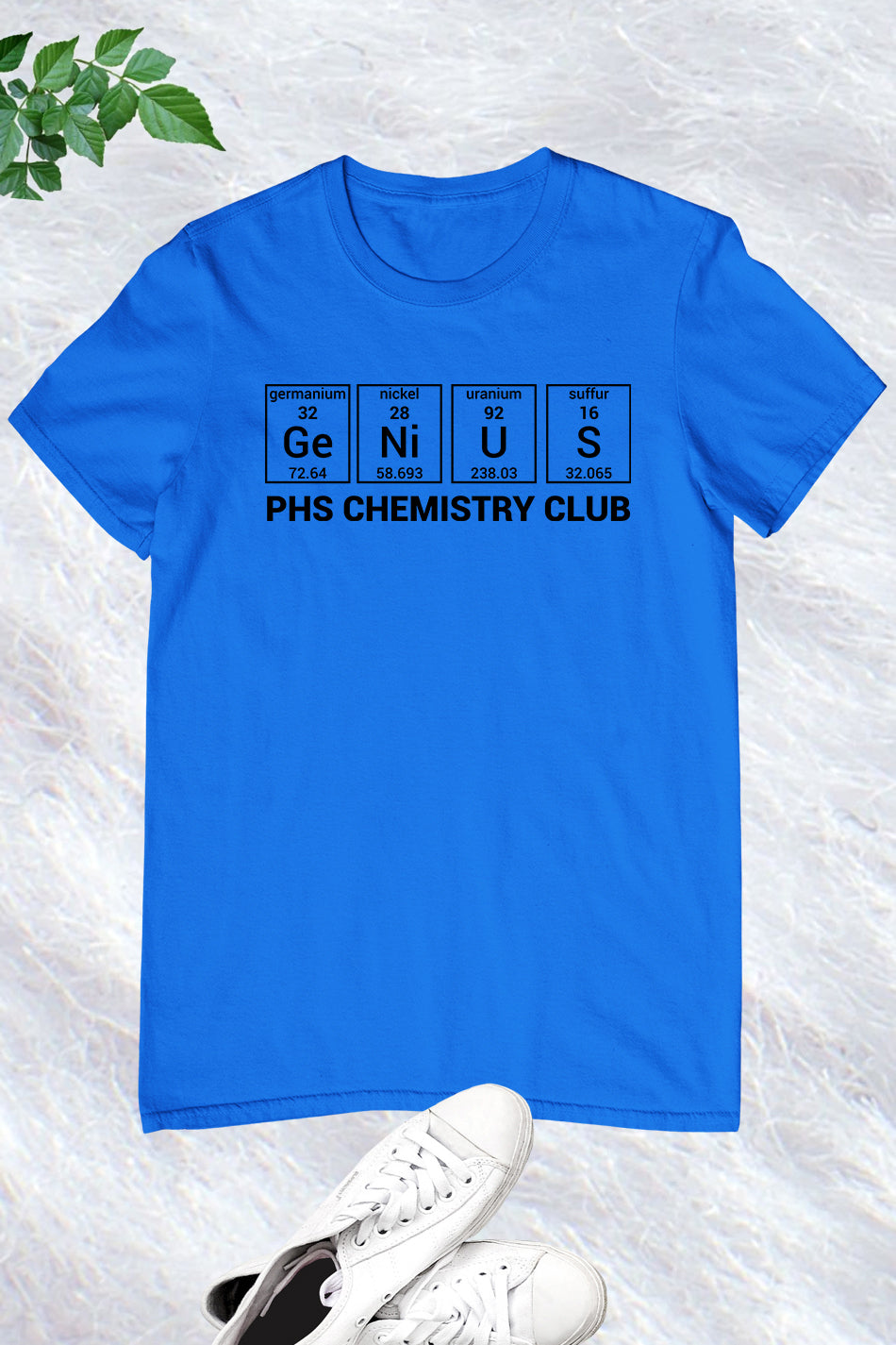 Genius Personalized Chemistry Club Name T Shirt