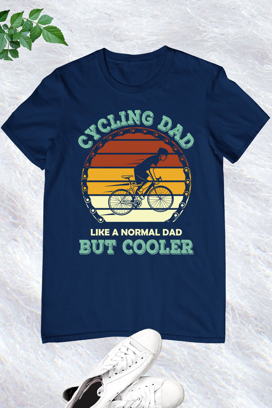 Cycling Dad Vintage Tee Shirt