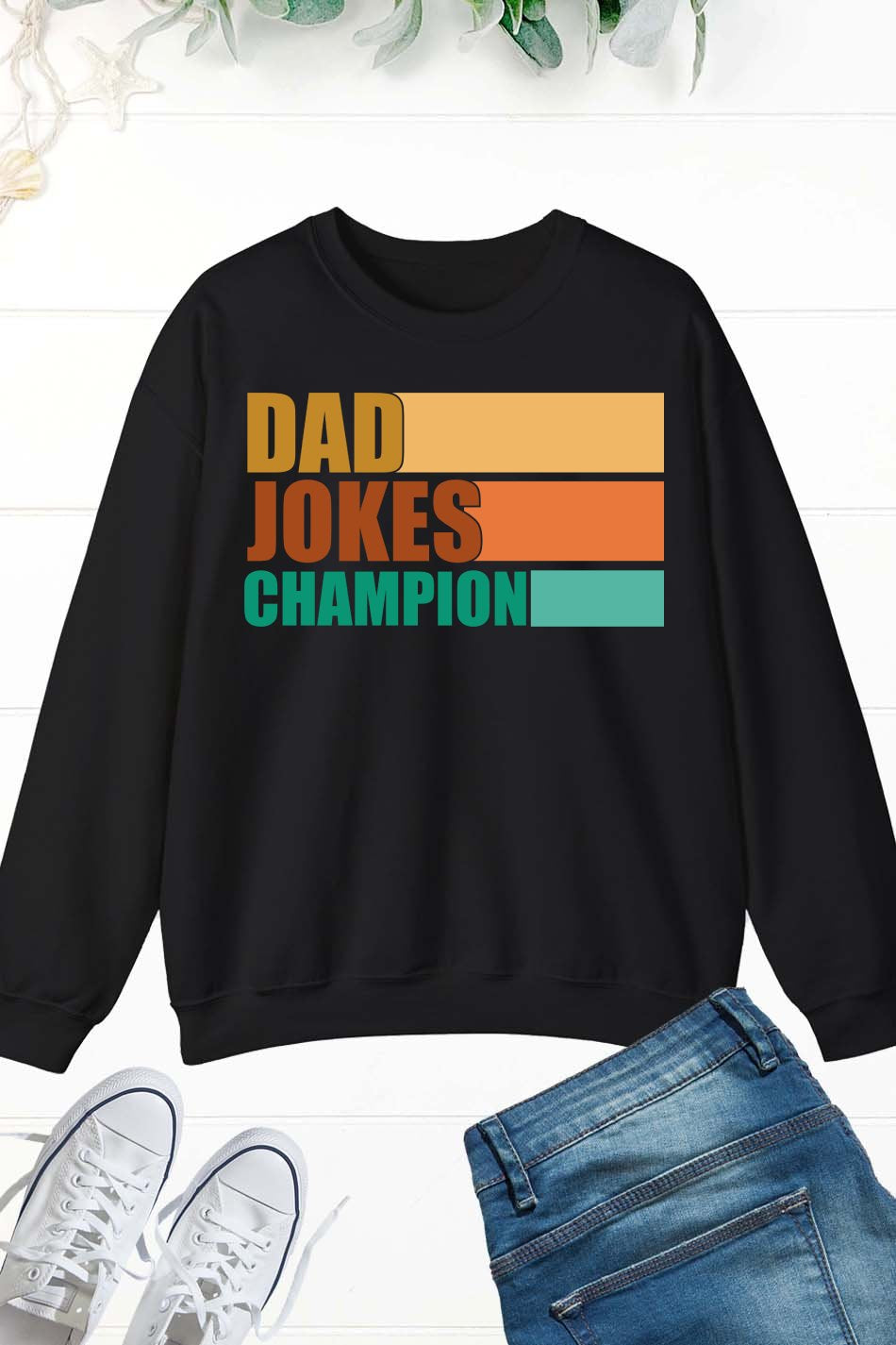 Dad Jokes Champion Sweatshirt