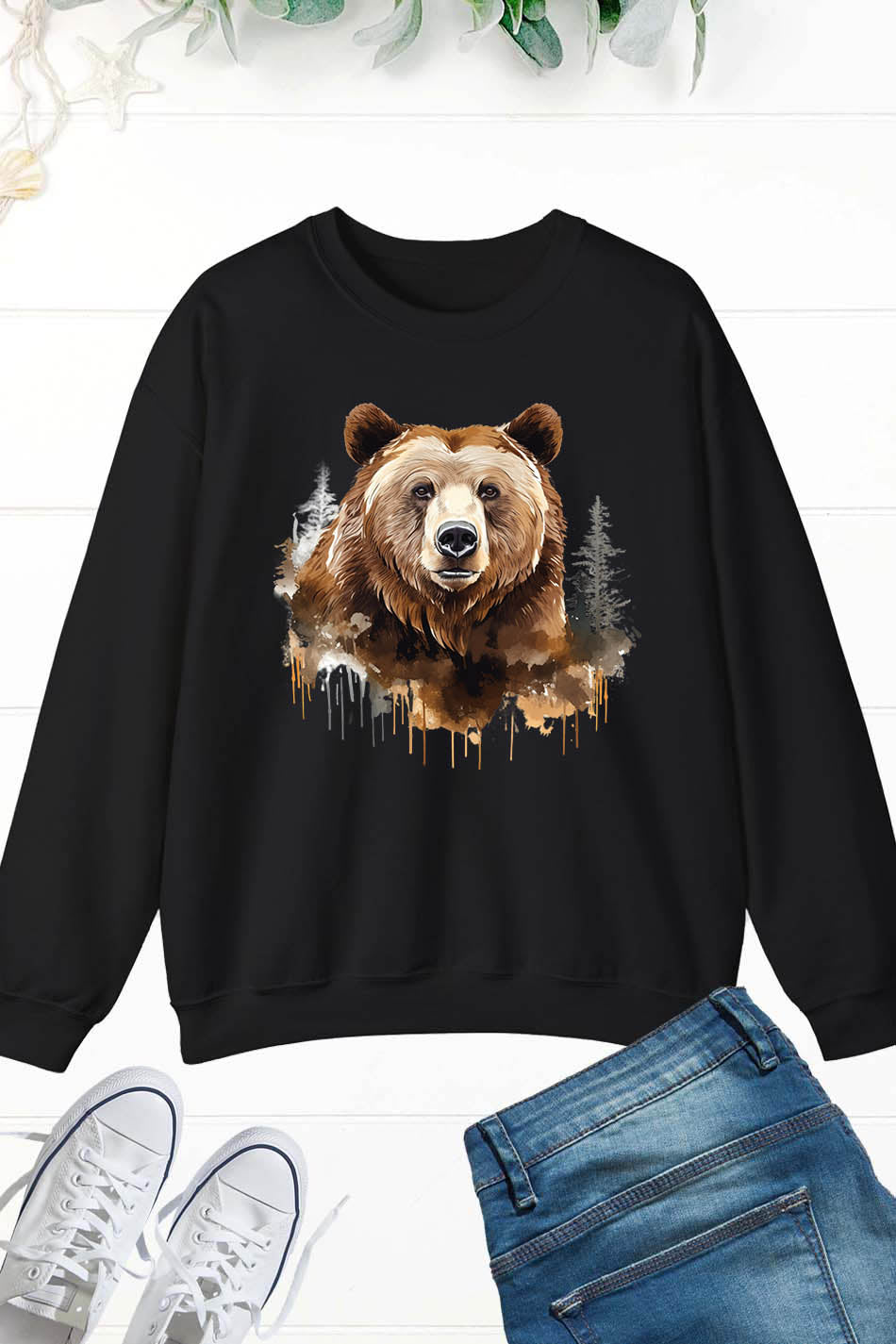 Grizzly bear Sweatshirt