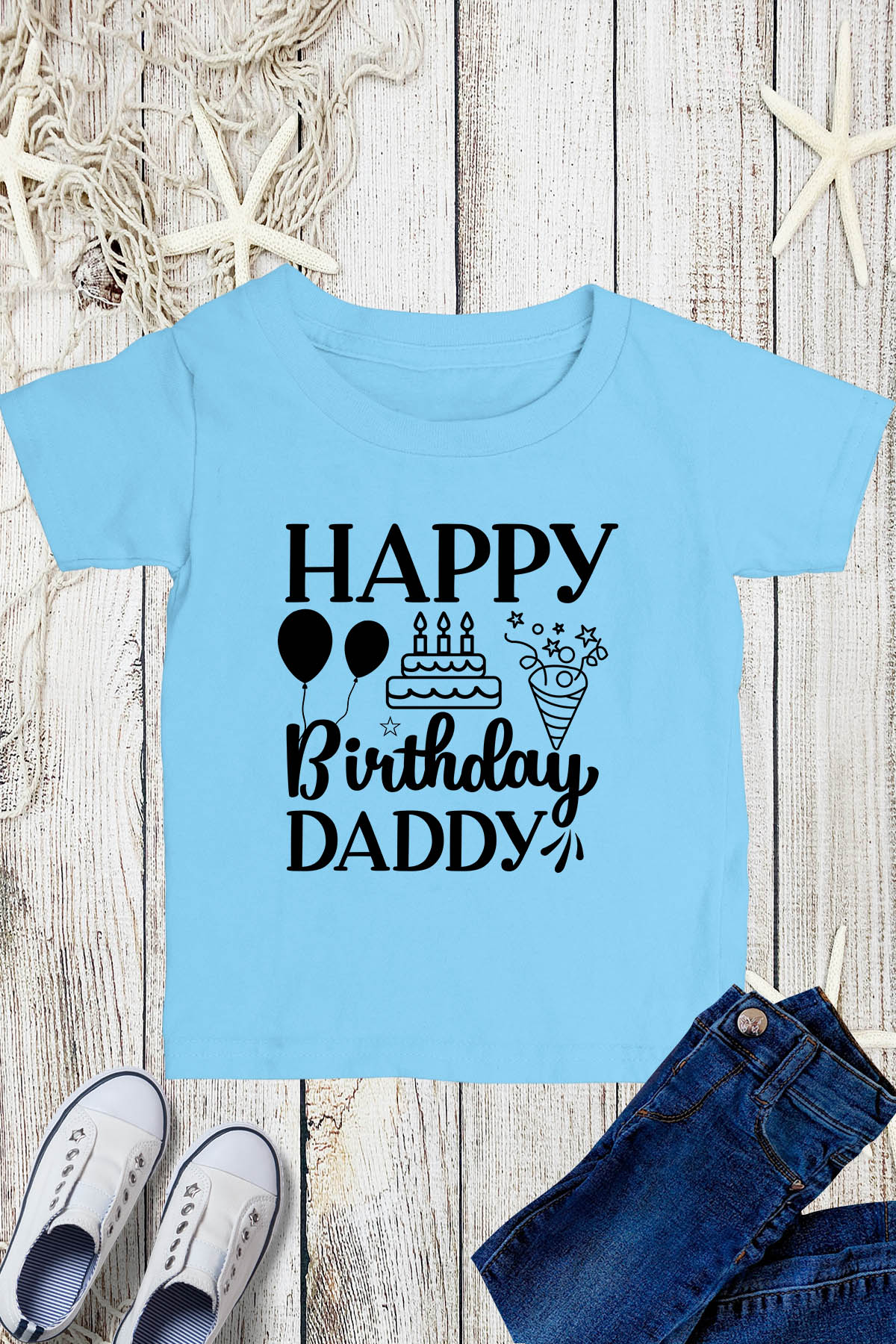Happy Birthday Daddy Kids T Shirt