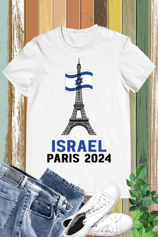 Israel Olympics Supporter Paris 2024 T Shirt