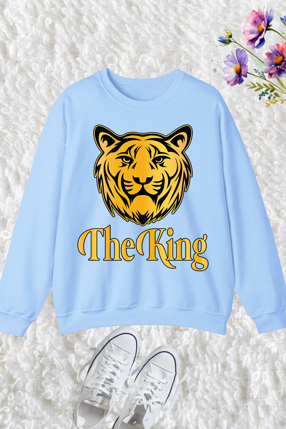 The King is Lion Sweatshirt