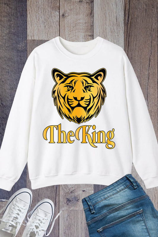 The King is Lion Sweatshirt