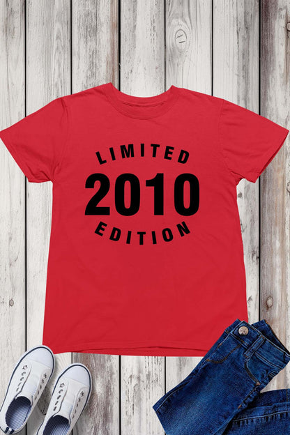 Limited 2010 Edition Birthday T Shirts
