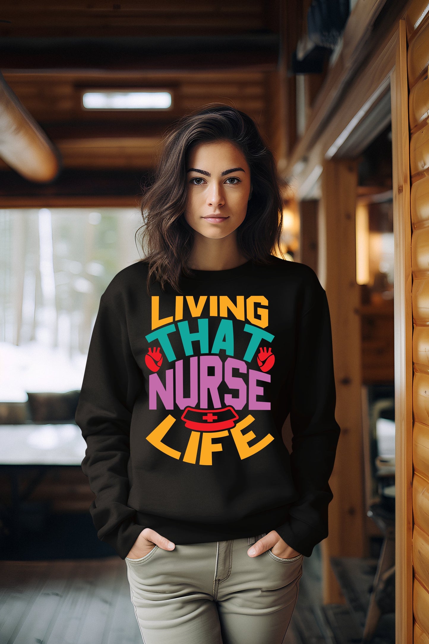 Living That Nurse Life Sweatshirt
