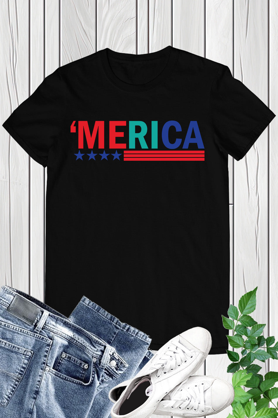 Merica Patriotic 4th Of July Shirt