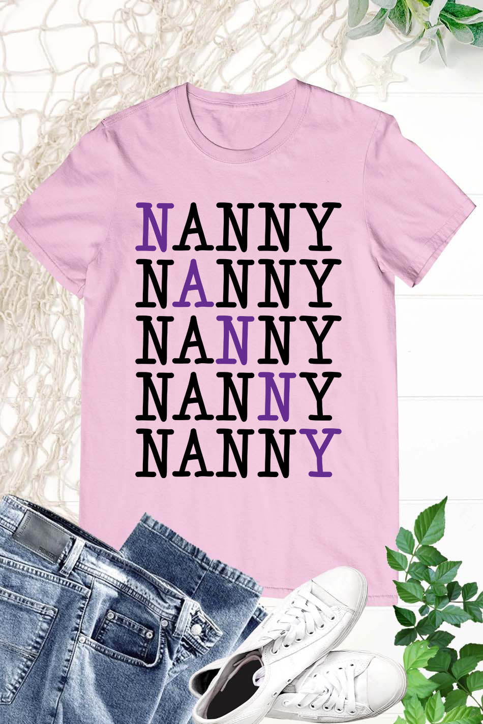 Nanny Grandmother Tee Shirt
