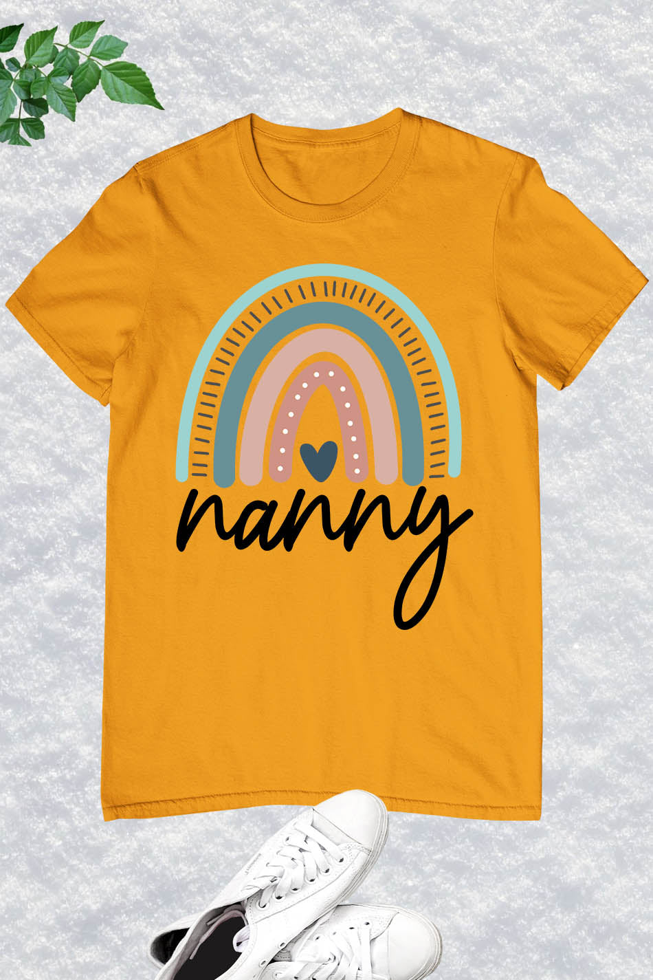 Love Rainbow Nanny T Shirt