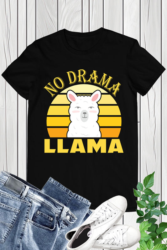 No Drama Llama Shirt