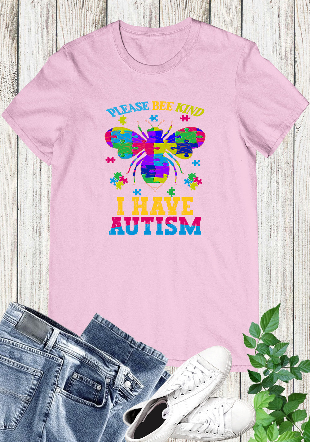 Please Bee Kind with me I Have Autism Shirt