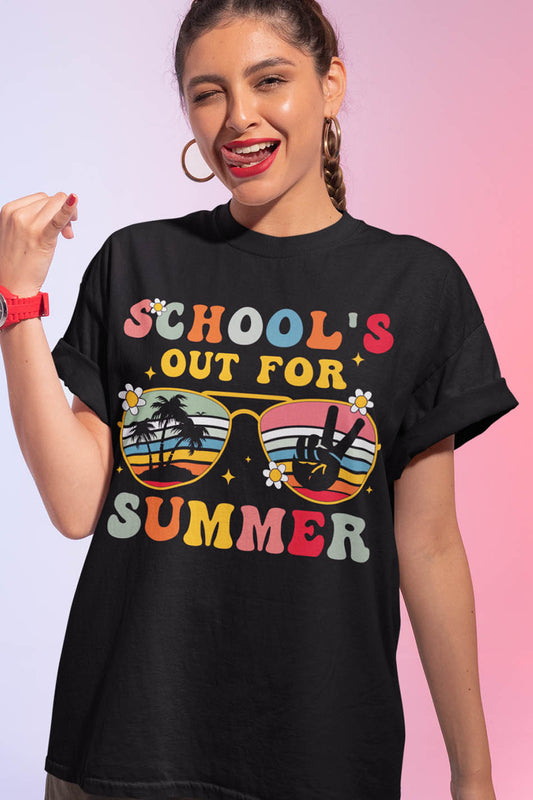 Schools Out For Summer Retro Shirt