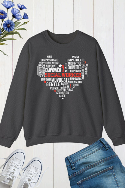 Inspirational Motivational Social Work Sweatshirts