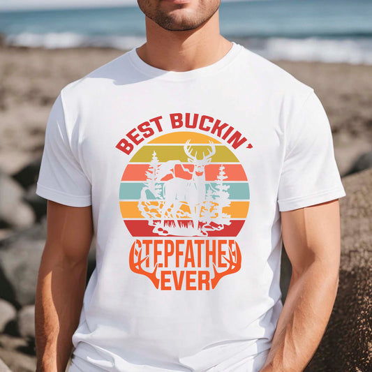 Best Buckin' Stepfather Ever T-Shirt
