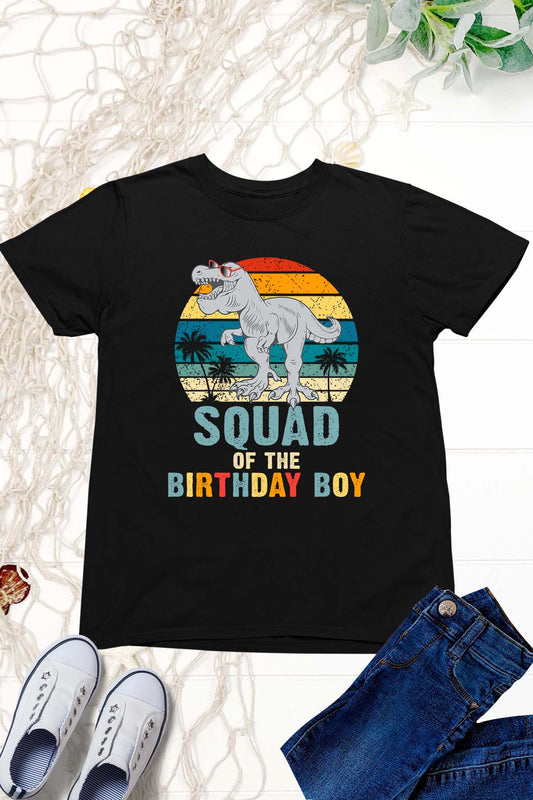 Squad of The Birthday Boy Shirt