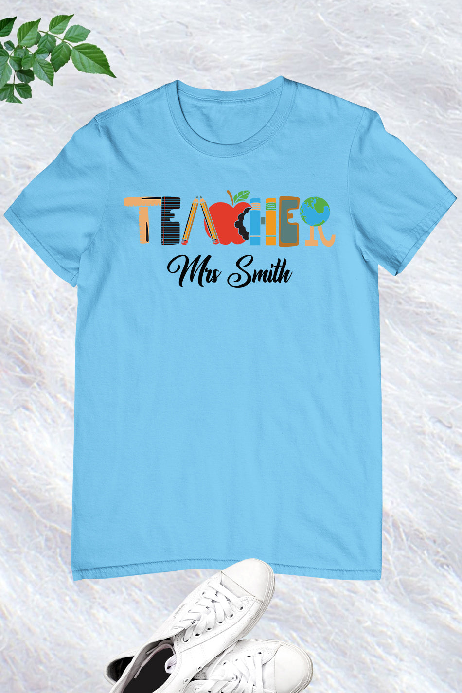 Teacher Shirt With Stationary Element