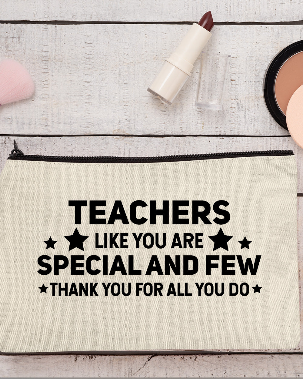 Teachers Special Thank You Art Brush Accessory Bag