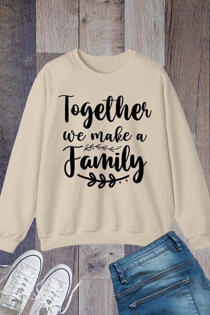 Family Get Together Sweatshirts We Make a Family Jumper Gift