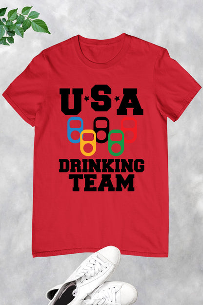 United States Drinking Team Funny T Shirt