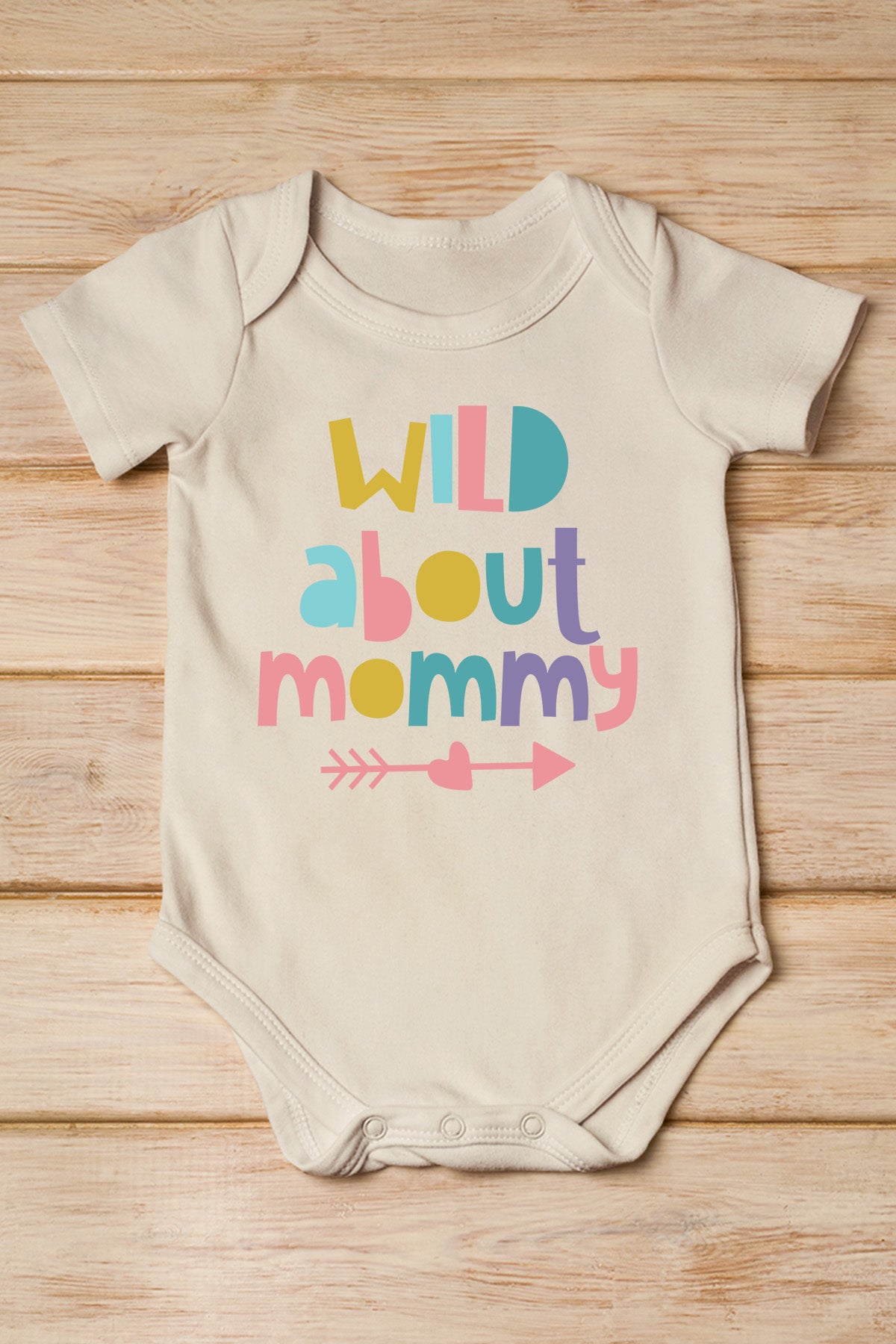 Wild About Mommy Baby Bodysuit