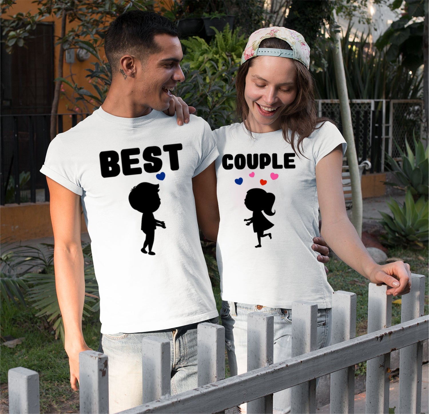 Matching Couples T Shirts Husband Wife boyfriend Girlfriend Gift tee