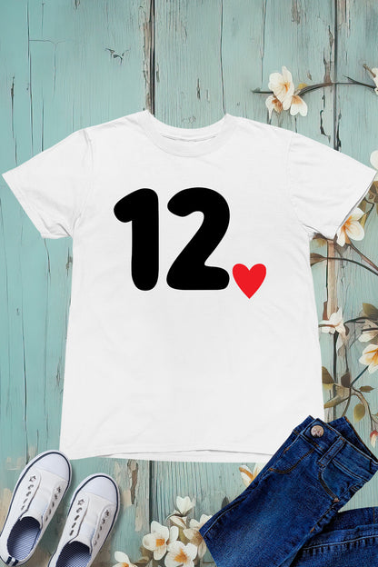 12th Birthday T Shirts