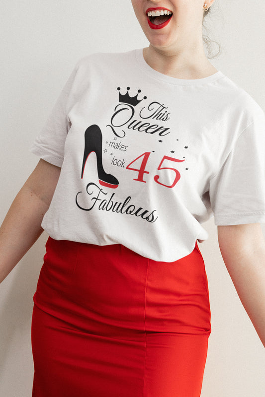 45th Birthday Queen Birthday T Shirt