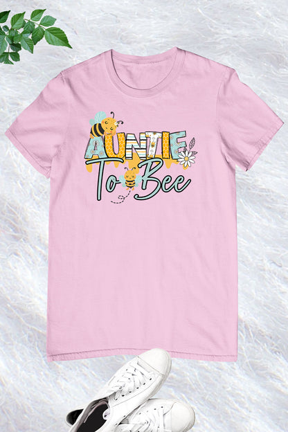 Auntie To Be Family Shirts