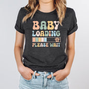 Baby Loading Please Wait Pregnancy Announcement Labrador Mama Shirts