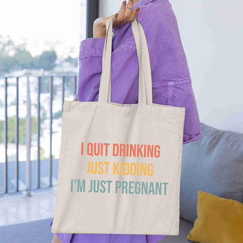 I'm Just Pregnant Funny Pregnancy Announcement Shirts Gift For New Mom