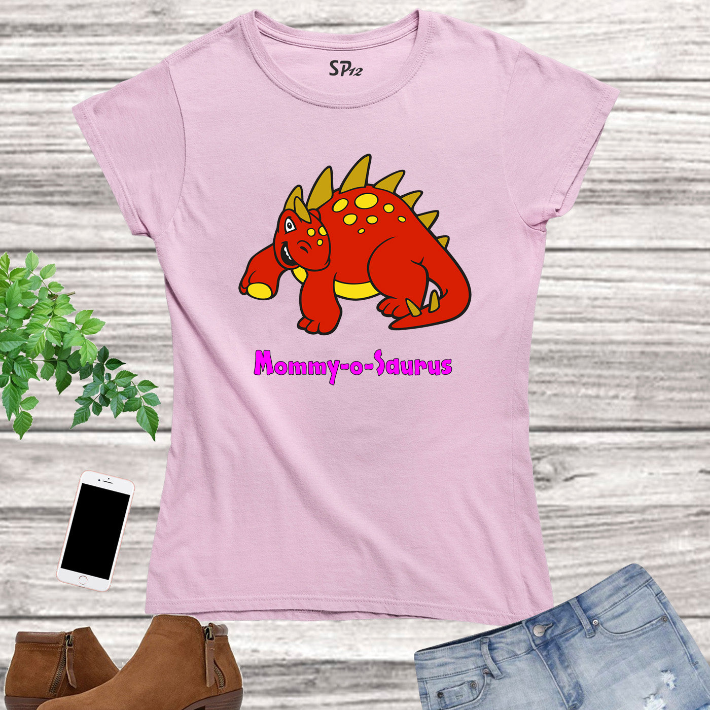 Mom T Shirt Mommysaurus Dinosaur T-Rex