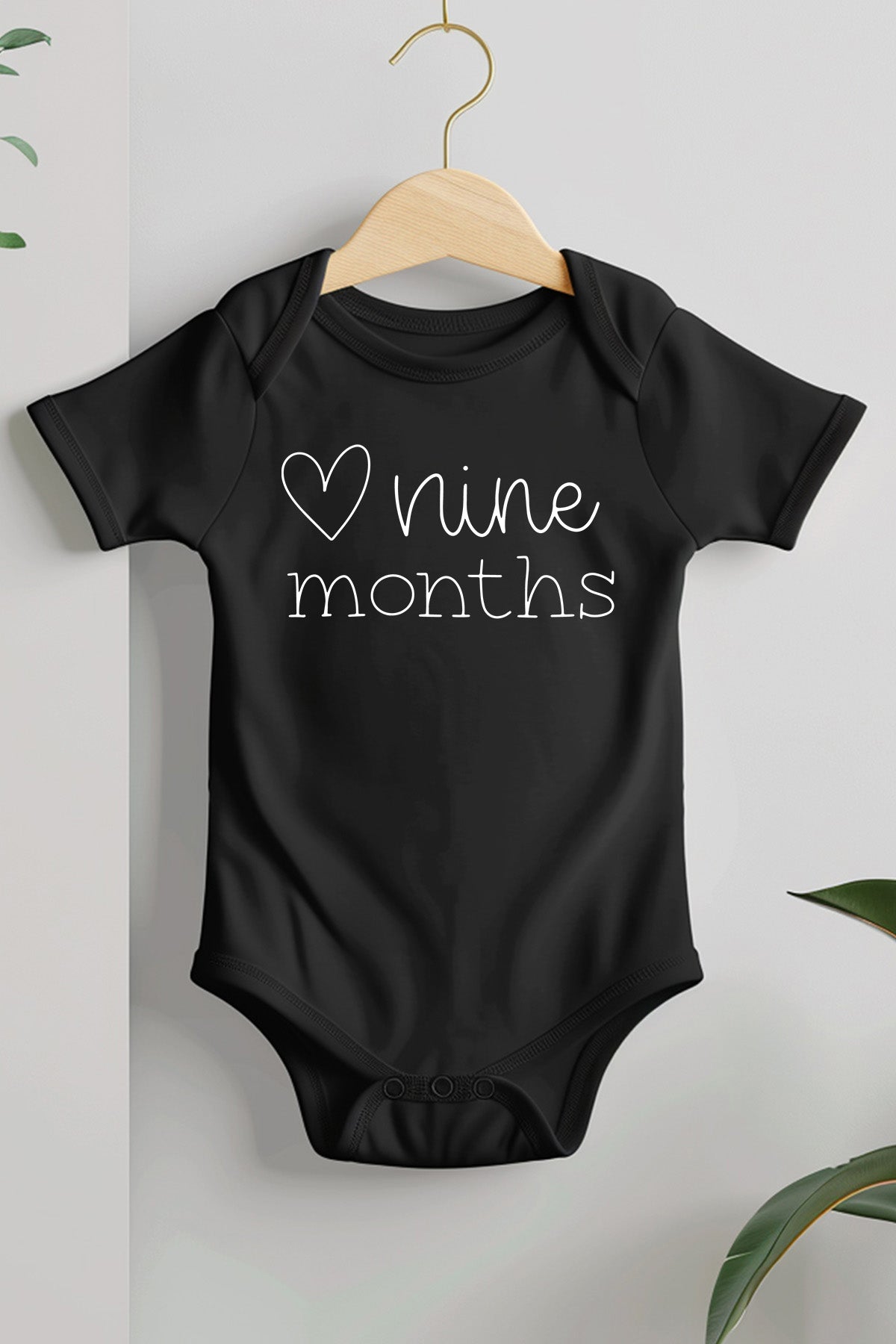Nine Months Baby Bodysuit