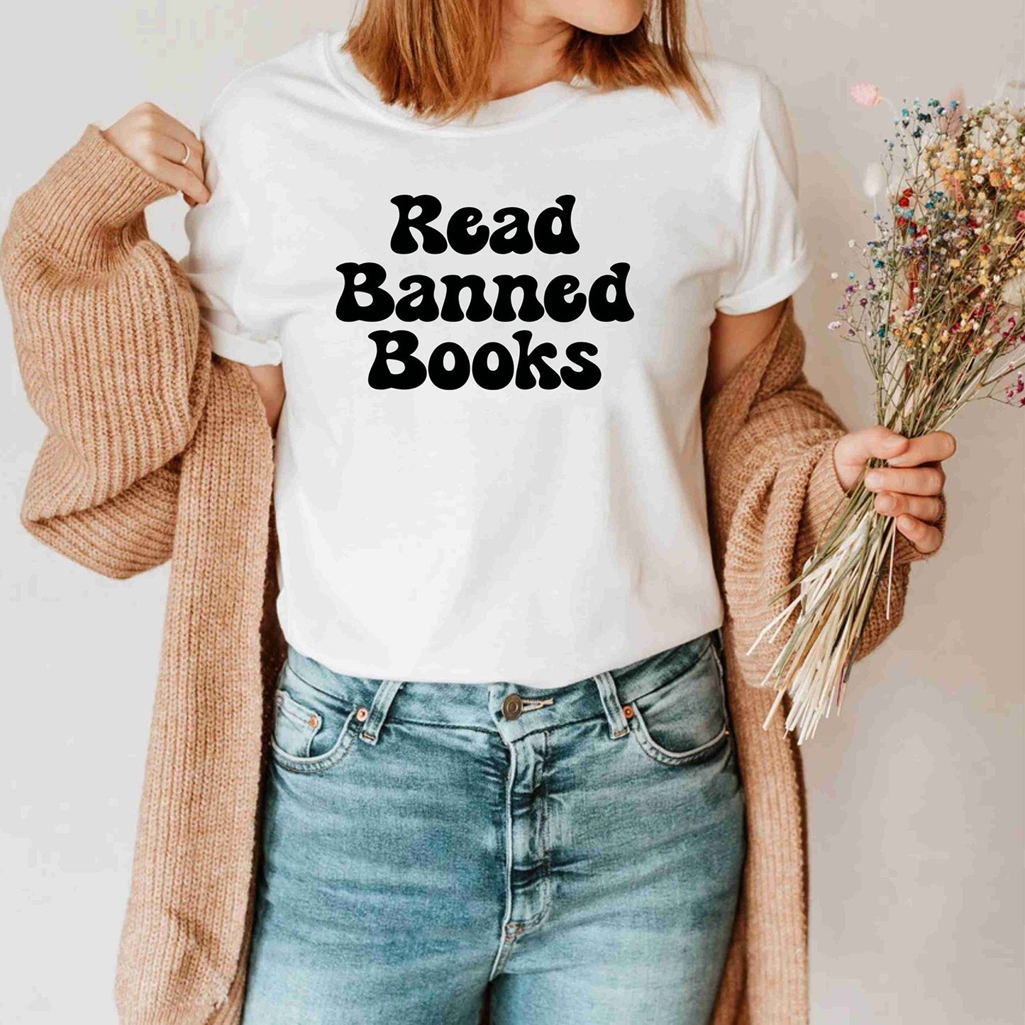 Read Banned Books Literary Reading Book Lover Bookish Librarian Shirt