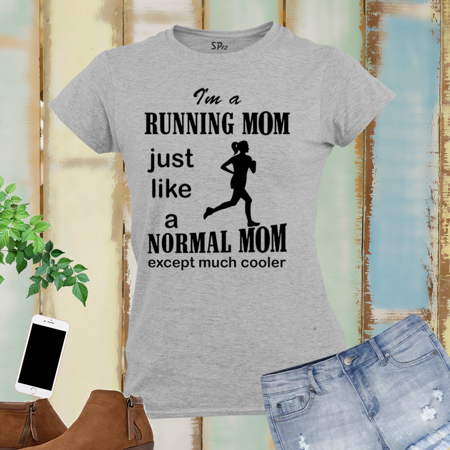 Mommy Mom T Shirt Running Mom Mothers Slogan