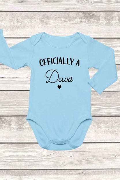 Personalized Adoption Child Baby Bodysuit