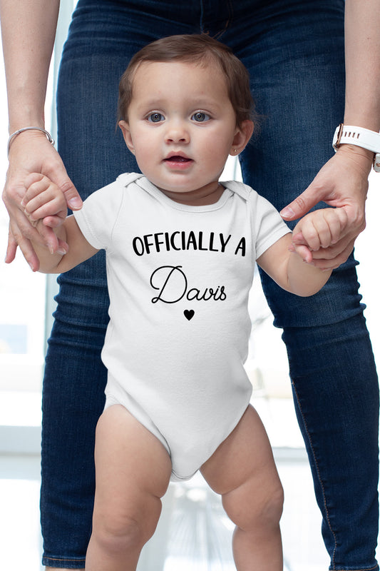 Personalized Adoption Child Baby Bodysuit