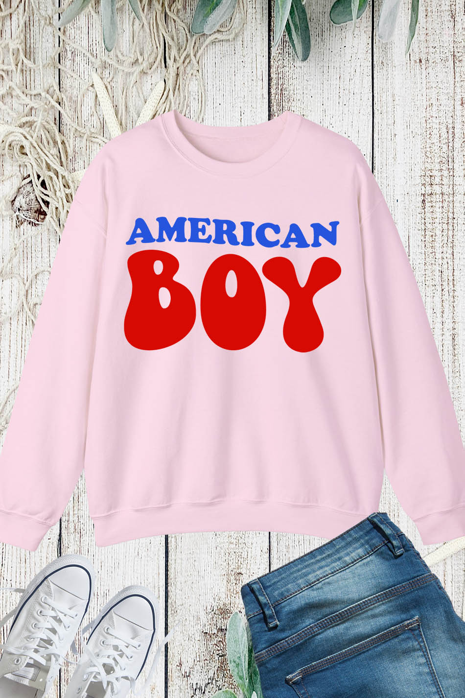 American Boy Fourth Of July Sweatshirt