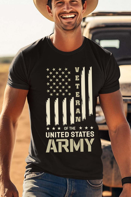 Patriotic U.S Army Veteran T Shirt
