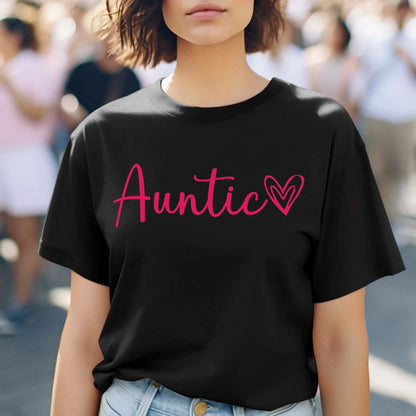 Auntie Shirt Pregnancy Announcement Gift Idea
