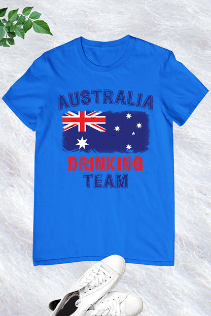 Australia Drinking Team Funny T Shirt