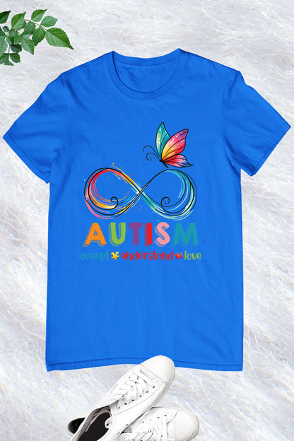 Autism Accept Understand Love Retro Shirt