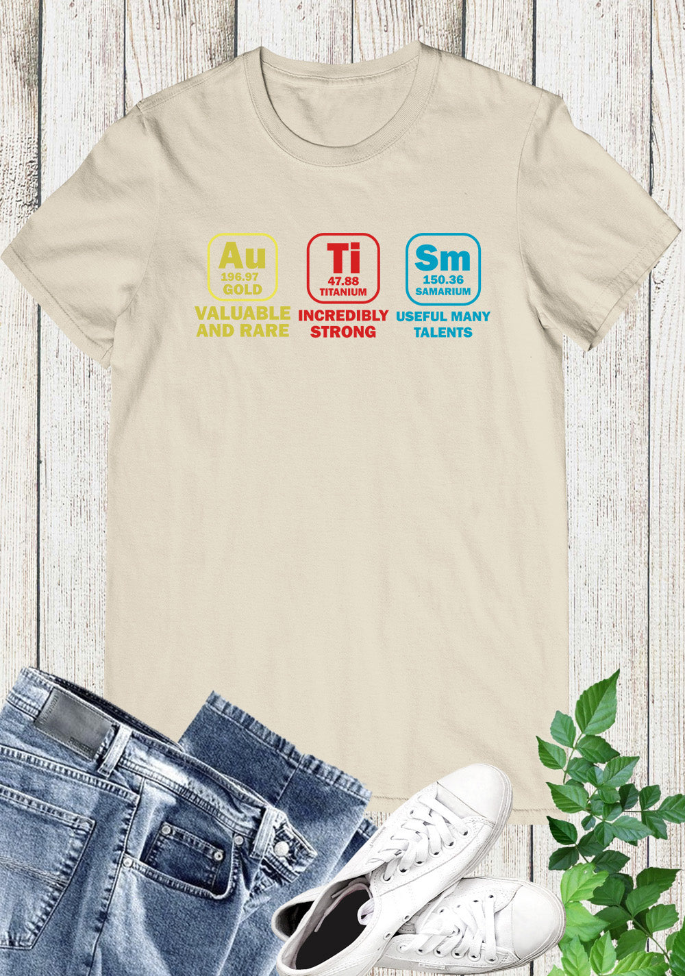 Autism Periodic Table Shirt
