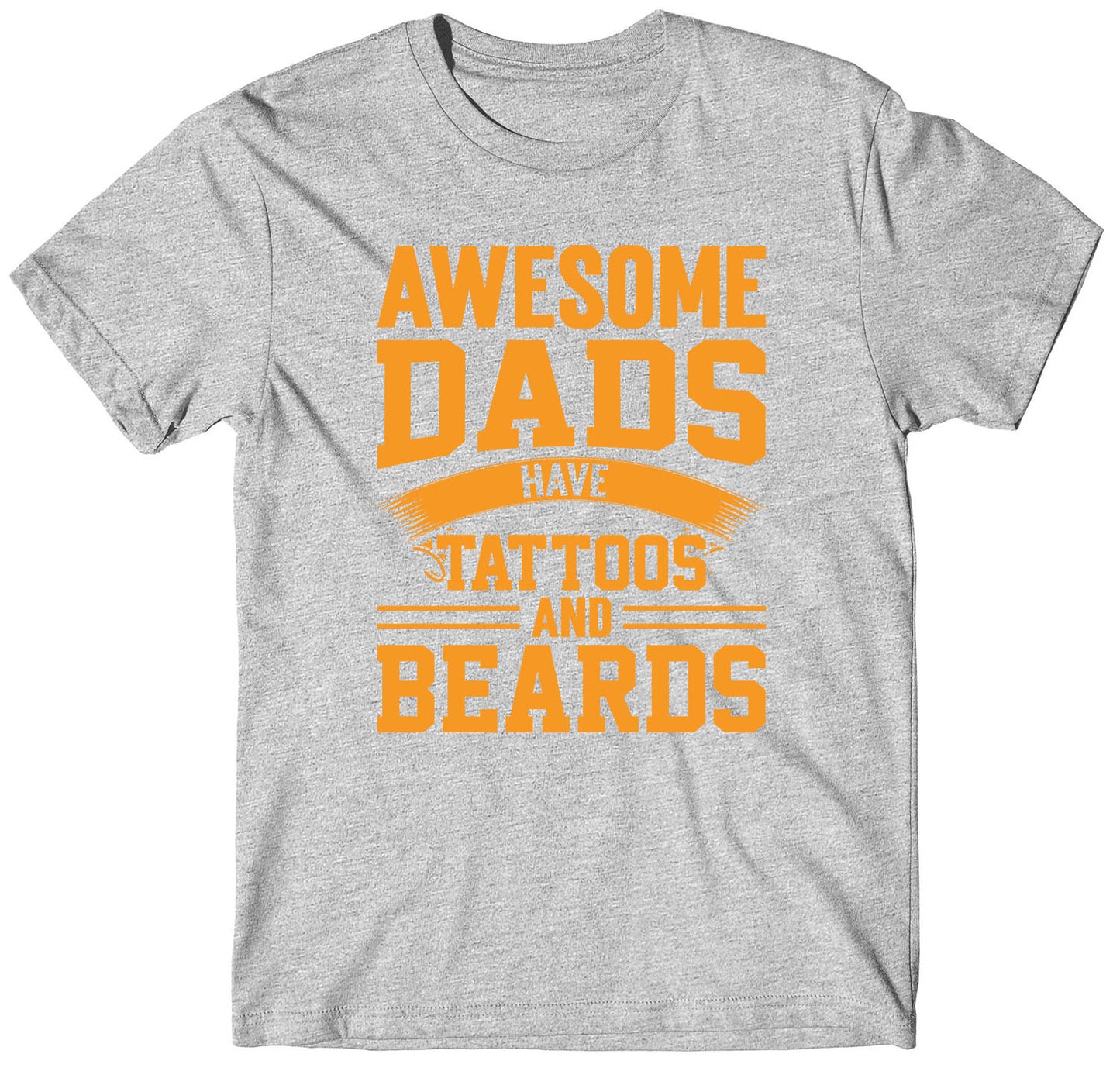 Dads Have Tattoos Custom Mens Short Sleeve Father's Day T-Shirt