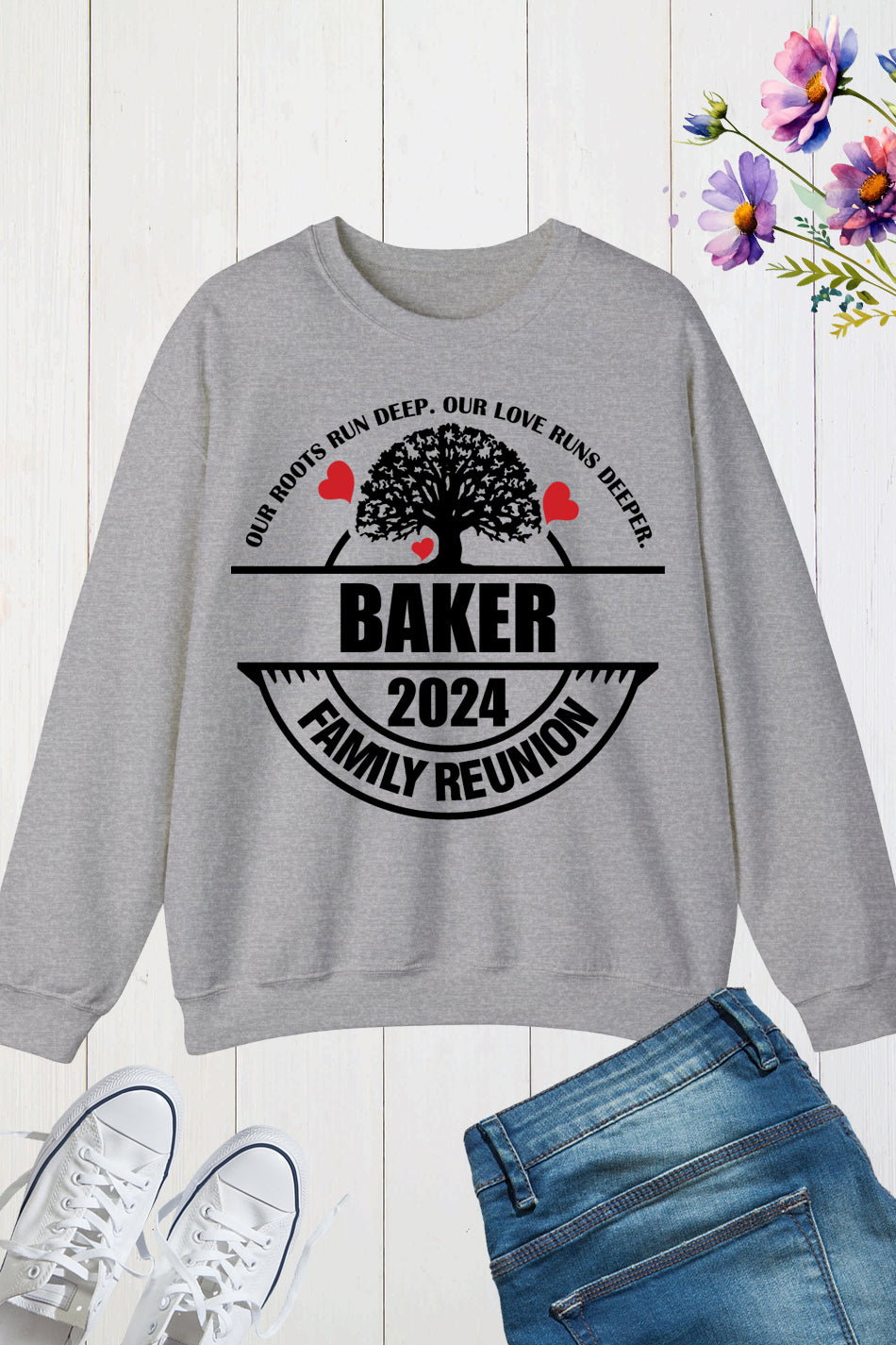 Personalized Family Reunion Sweatshirt