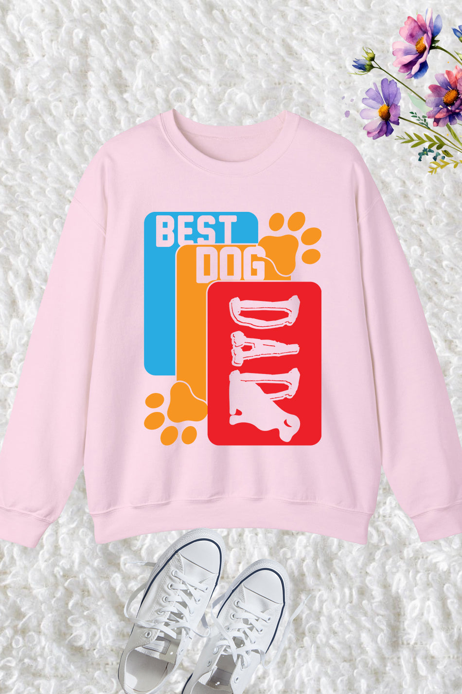 Best Dog Dad Sweatshirt