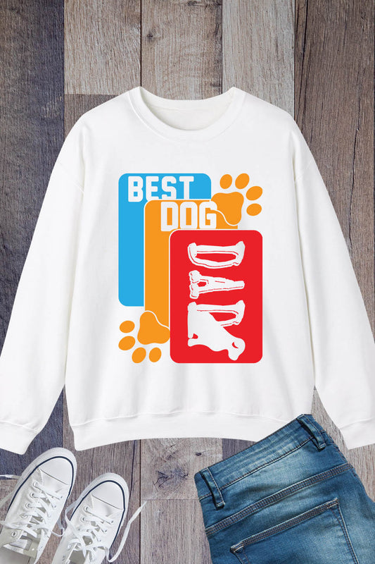 Best Dog Dad Sweatshirt